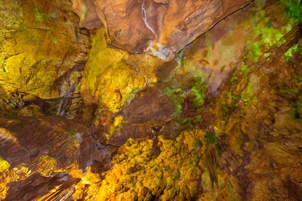 Estima Que Caverna Tenha Milhões Anos Símbolo Caverna Uma Estalagmite — Fotografia de Stock