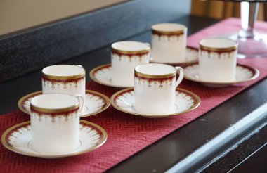 Masada çay içmeye sofra