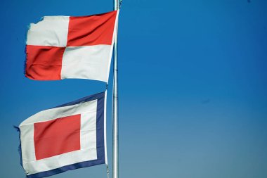 Uluslararası sinyal bayrak yolculuk güvenlik tarafından dua bir anlamı