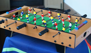 Masa futbolu oynayacağız.                               