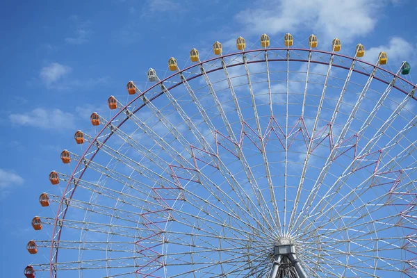 Gondole Grande Roue Jour Ciel Bleu Dont Était Beau — Photo