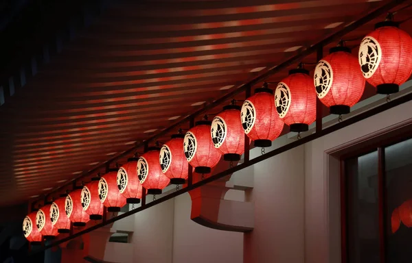 Luz Linterna Techo Del Edificio Japón — Foto de Stock