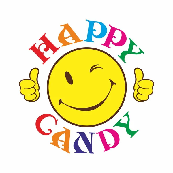 Logo Candy Store — Stock Vector