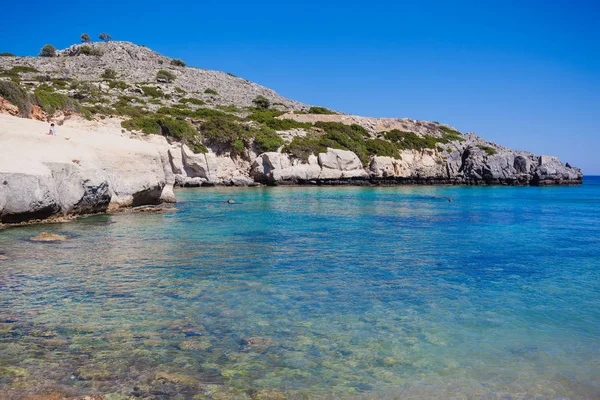 Latem na plaży — Zdjęcie stockowe