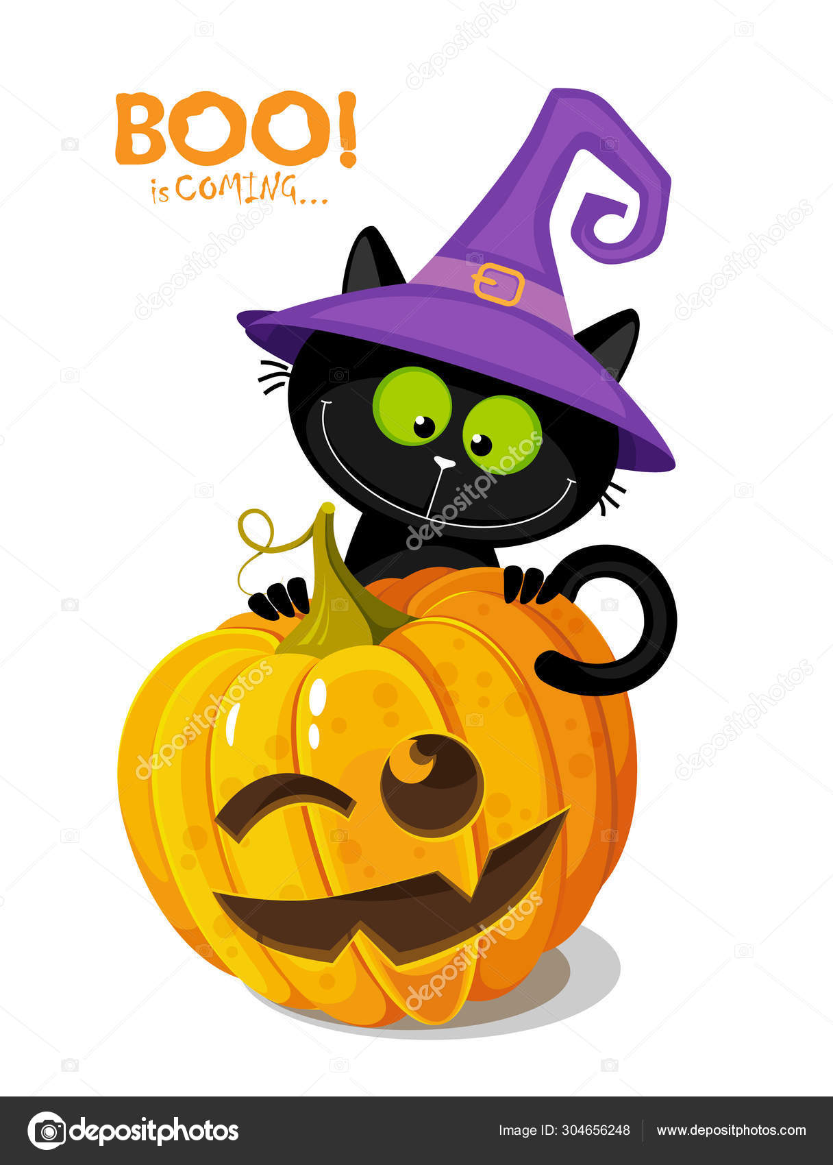 Gato Esqueleto chapéu Bruxa - Halloween - Kaveirarts