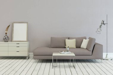 kanepe modern İskandinav tasarım