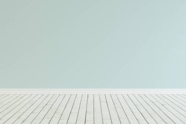 Temiz parlak boş oda iç tasarım