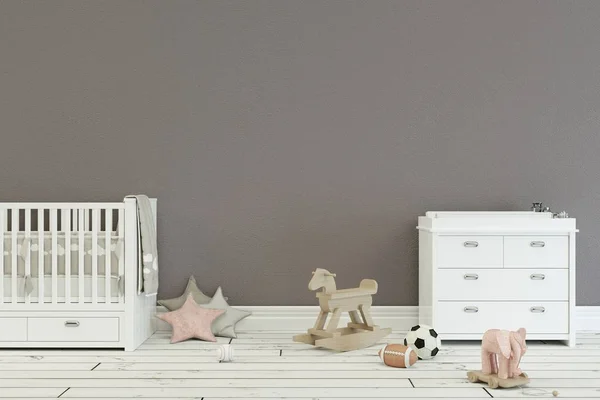 Bebek odası İskandinav tarzı