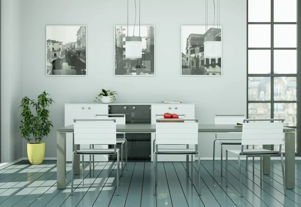 Modern skandinavian iç tasarım oturma odasında beyaz stili