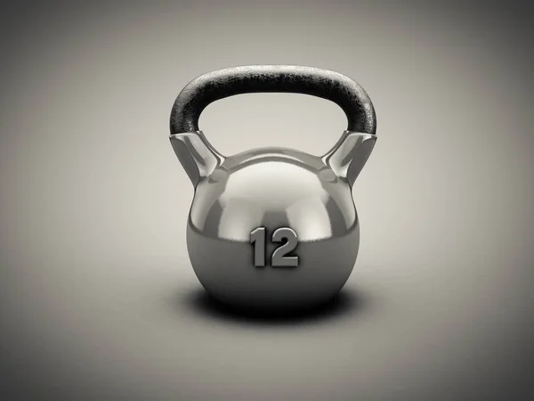 Kettle bell voor fitness en Gewichtheffen — Stockfoto