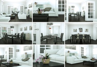 Modern Loft iç tasarım