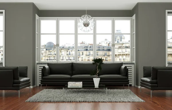 modern iç tasarıma oturma odası