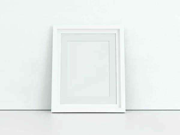 Poster product design styled mockup. Empty frame mockup. — Stock Photo, Image