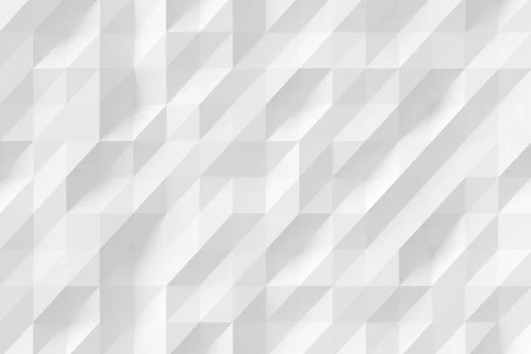 Abstrakte weiße moderne Hintergrund von Polygonen — Stockfoto