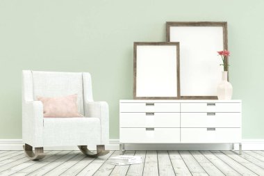 tuvalet ile modern koltuk