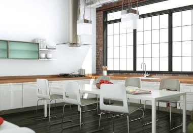 Modern parlak yaşam iç tasarım kanepeler ile Oda ve stonewall