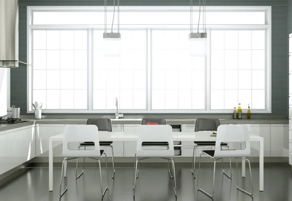 Inredning moderna ljusa vardagsrum med soffor och grå vägg — Stockfoto