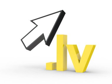 Web sitesi etki alanı adı adresi sonları ok ile