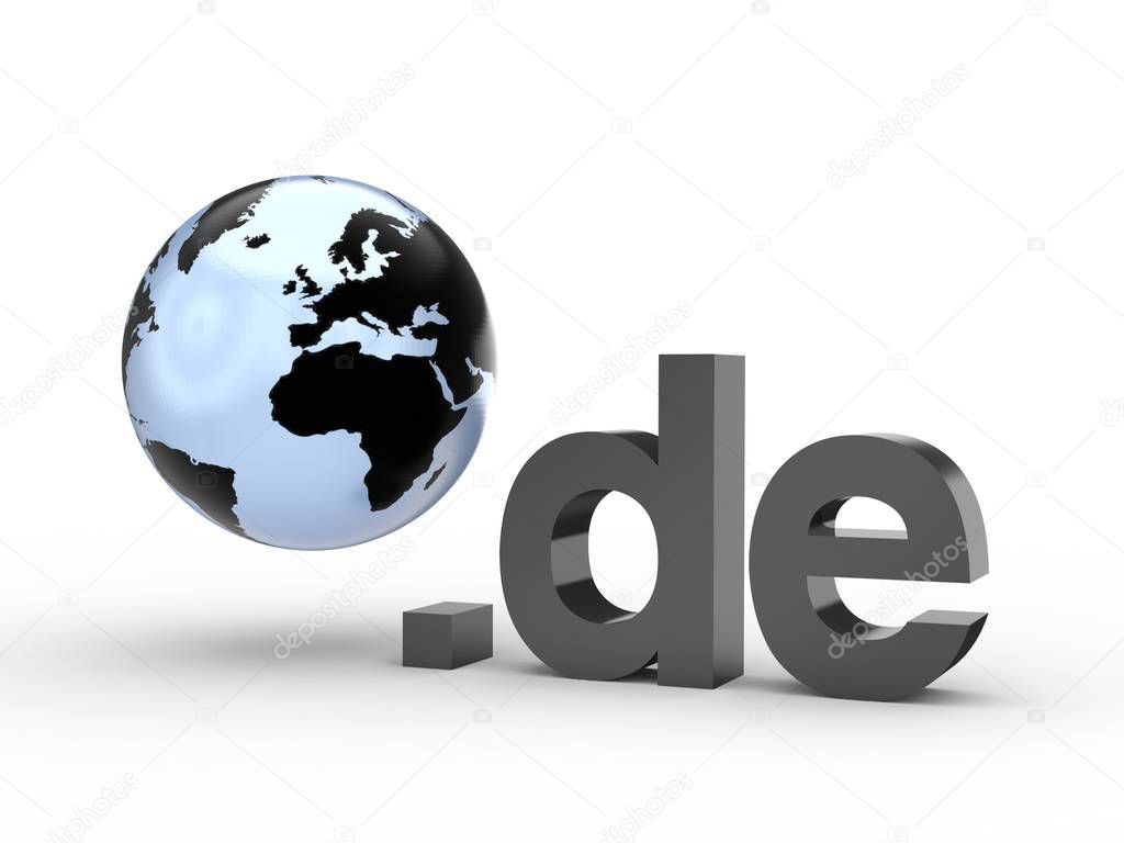 Website Domain Name Address endings with globe