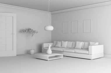 modern iç mekan tasarımları oturma odası modeli