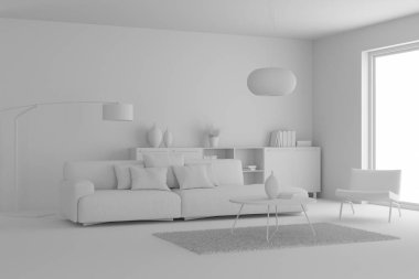 modern iç mekan tasarımları oturma odası modeli