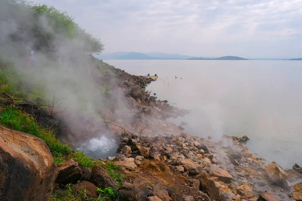 Isla Lago Baringo Kenia — Foto de Stock