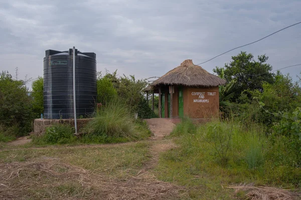 Toalete Compostagem Ecológica Campo — Fotografia de Stock