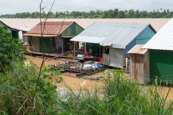 Камбоджа Плаваюче Село Єтнамських Рибалок — стокове фото
