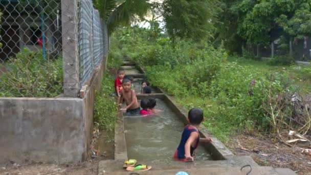 Nha Trang Khanh Hoa Vietnam Luglio 2016 Bambini Vietnamiti Fanno — Video Stock