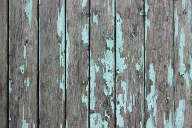 nane ahşap arka plan. Ahşap bir plan üzerinde çizik turkuaz boya