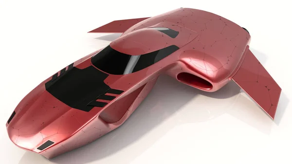 Concept Hover Car Pro Technology майбутнє — стокове фото