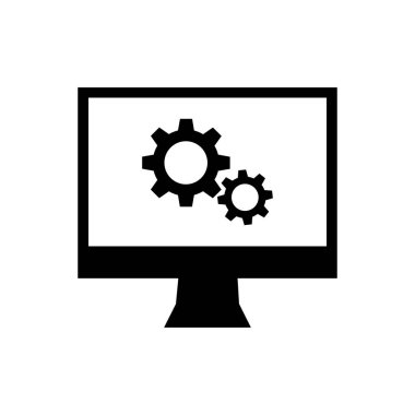 Kalkan vektör glif simgesi