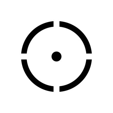 Küçük vektör glif simgesi