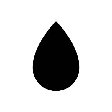 Su damla glif simgesi