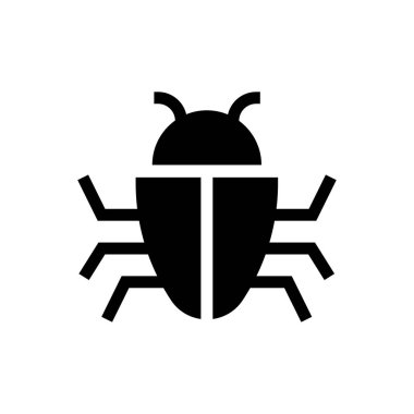 Hilal vektör glif simgesi