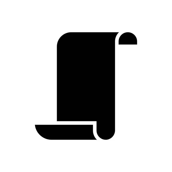 Hörer Vektor Glyphen Symbol — Stockvektor