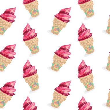 desen tatlı dondurma çizim grafik nesnesi 