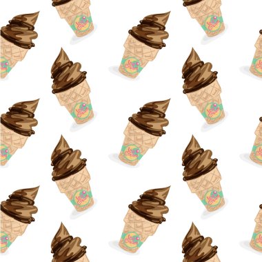 desen tatlı dondurma çizim grafik nesnesi 