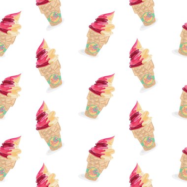 desen tatlı dondurma çizim grafik nesnesi 