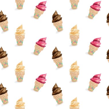 desen tatlı dondurma çizim grafik nesnesi 