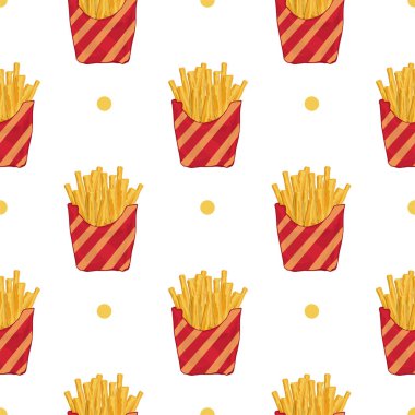 desen fastfood nesne grafik arka plan