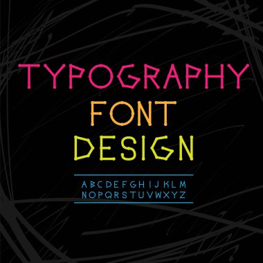 tipografi yazı tipi alfabe karakteri harf grafik tasarım