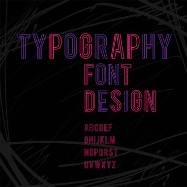 tipografi yazı tipi alfabe karakteri harf grafik tasarım