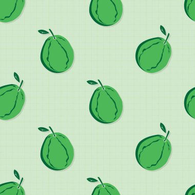 meyve desen arka plan grafik guava