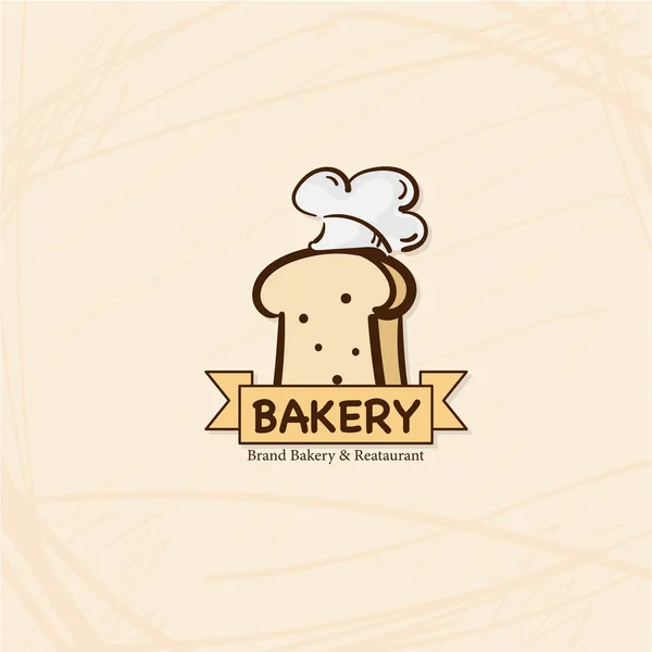 Pain Boulangerie Reataurant Marque Logo Symbole Icône Conception Graphique — Image vectorielle