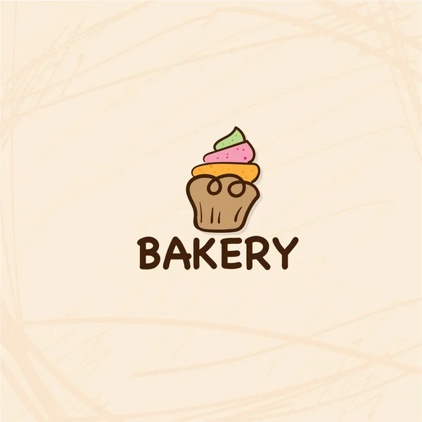 Bäckerei Brot Restaurant Marke Logo Symbol Symbol Grafik Design — Stockvektor
