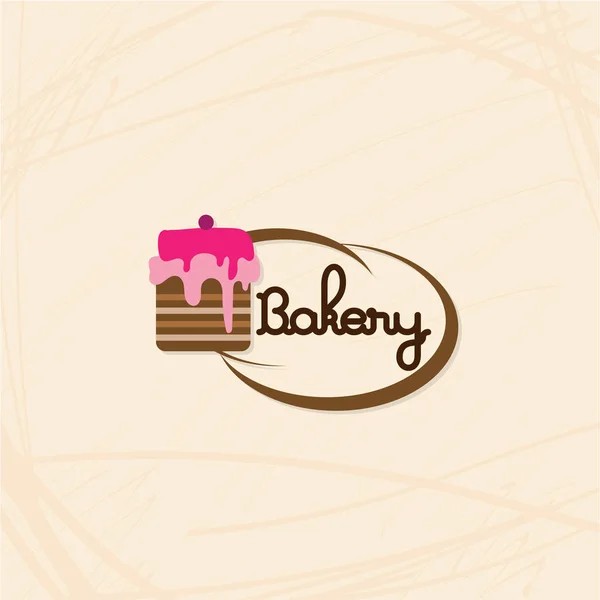 Bäckerei Brot Restaurant Marke Logo Symbol Symbol Grafik Design — Stockvektor