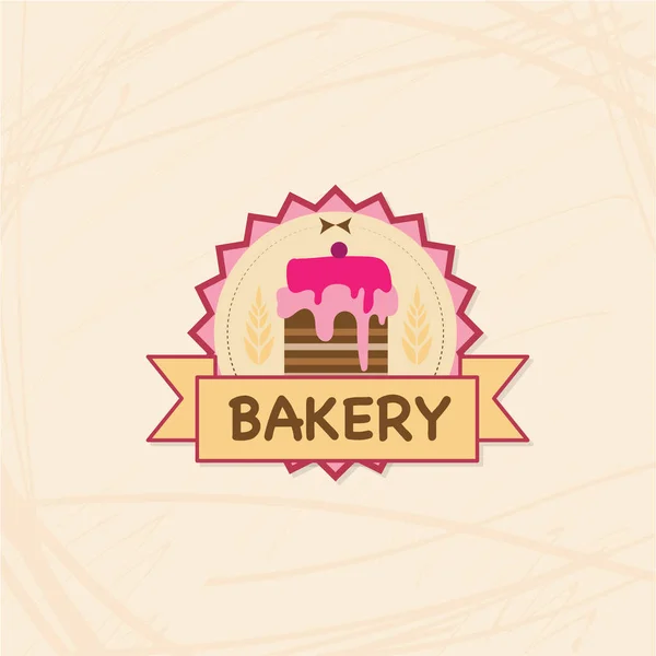 Bäckerei Brot Restaurant Marke Logo Symbol Symbol Grafik Design — Stockvektor