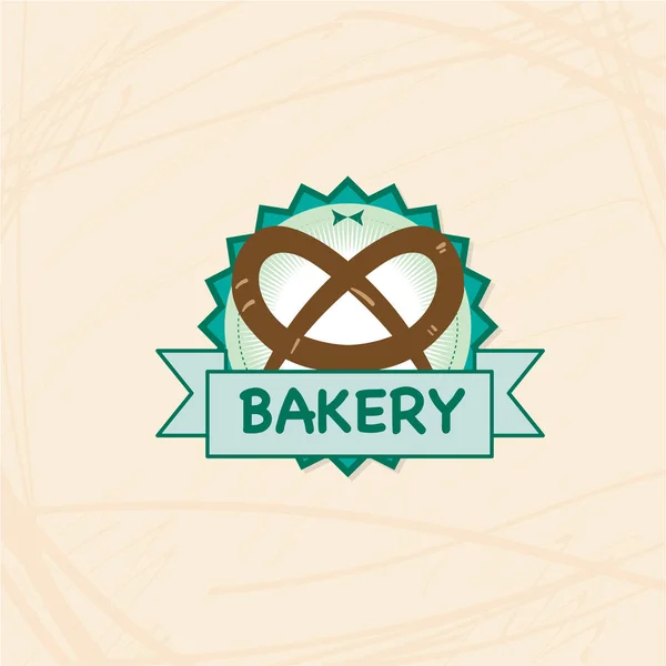 Piekarnia Chleb Restauracja Marki Logo Symbol Ikonę Projekt Graficzny — Wektor stockowy