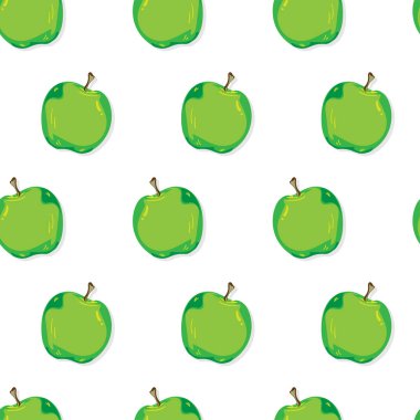 meyve desen arka plan grafik elma